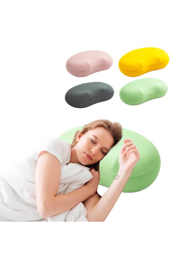 under $5 2Pcs Memory Foam Pillow, Foam Sleeping Pillow, Slow Bounce Memory Pillow, Neck Support Comfort Pillow, Contoured Design for Back Stomach Side Sleepers, Bedroom Guest Room