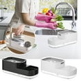 thumbnail image 1 of SSZMDLB under $5 2Pcs Soap Dispenser, Soap Dispenser, Kitchen Sink Organizer with Sponge Holder, Press Type Detergent Pump, Drip Tray Design, Saves Space and Soap, Easy to Refill, for Countertop, 1 of 9