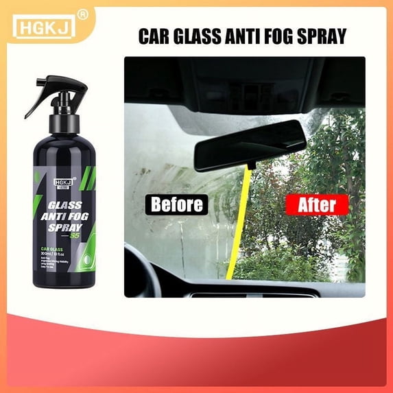 SSZMDLB under $5 3Pcs Glass Defogger Spray, Glass Sprays, Anti Fogging Agent for Car Windshield, Mirror Defogger Spray, Prevents Fogging for Clear Visibility, Streak Free Formula, Easy Application