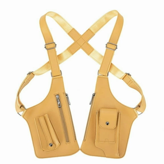 SSZMDLB under $5 Anti-Theft Shoulder Bag, Anti Theft Bags, Double Shoulder Bag Security Wallet, Hidden Underarm Strap Purse for Travel, Commuting, Outdoor Events, Unisex Crossbody Bag