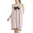 thumbnail image 1 of SSZMDLB under $5 Bath Towel, Wearable Bath Towel, Strapless Velvet Shower Wrap for Women, Post Shower Robe, Soft and Absorbent, Spa Robe, Lounge Cover, Beach Cover Up, 1 of 5