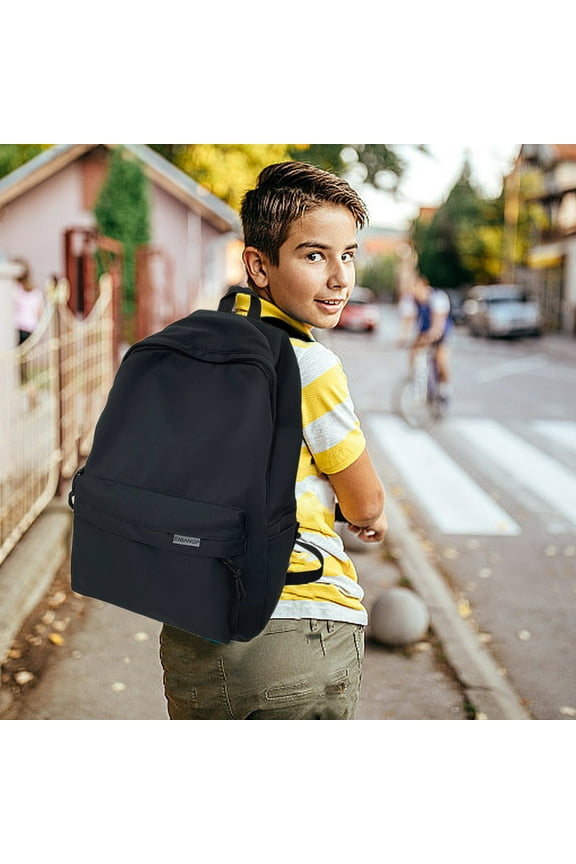 under $5 Canvas Backpack, Backpack Outdoor Fashion Backpack, Large Capacity Student Backpack, Water Resistant Daypack, Laptop Compartment, Travel Hiking Commute, Ergonomic Straps