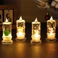 thumbnail image 1 of SSZMDLB under $5 Christmas LED Candle Lights, Decorative Crystal Teardrop Candles, Electronic Flameless Candles for Decor, Battery Operated Candles for Table Centerpiece, 1 of 9