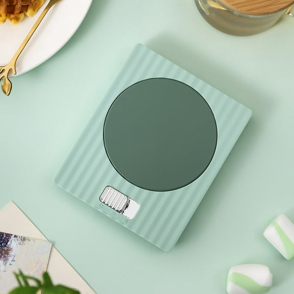 SSZMDLB under $5 Cup Warmer, Coffee Mug Warmer with Aluminum Heating Panel, Adjustable Temperature Settings for Tea Cocoa Milk Beverages, Office Desk, Home Use, Beverage Maintenance