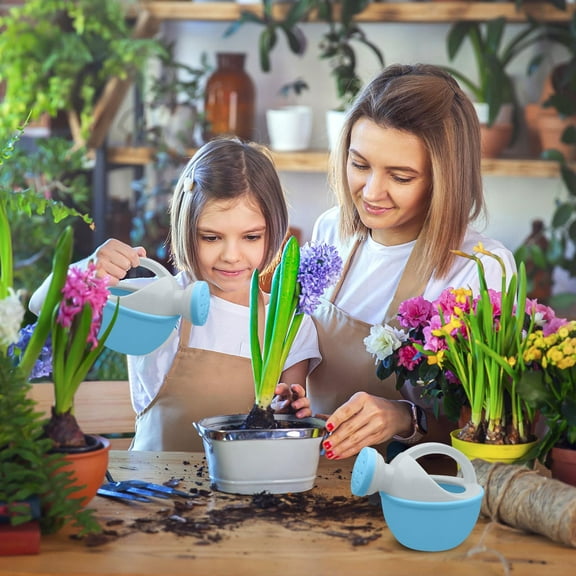 SSZMDLB under $5 Garden Watering Can, Garden Sprayer, Plastic Watering Can for Outdoor Plants, Handheld Spray Bottle for Lawn Flowers, Portable Sprinkler for Yard Gardening