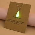 thumbnail image 1 of SSZMDLB under $5 Glow in the Dark Necklace, Glow Crystal Necklace, Luminous Pendant Jewelry, Fluorescent Stone Necklace, Hexagonal Crystal Decor, Night Glow Accessory, Fashion Statement Jewelry, 1 of 4