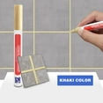 thumbnail image 1 of SSZMDLB under $5 Grout Pen for Tiles, Bathroom Kitchen Grout Marker, Waterproof Stain Resistant Pen, Tile Gap Restoration Tool, Home Improvement Supplies, DIY Repair Essential, Long Lasting, 1 of 3