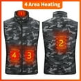 thumbnail image 1 of SSZMDLB under $5 Heated Vest, Heated Winter Vest, Thermal Electric Warming Jacket, USB Powered Heating Apparel, Carbon Fiber Heat Technology, Cold Weather Gear, Outdoor Activity Wear, 1 of 4