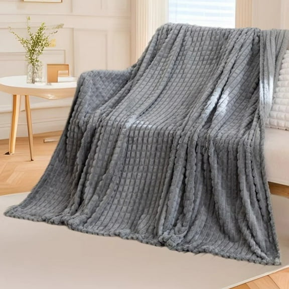 SSZMDLB under $5 Imitation Fleece Blanket, Double Layer Thickened Face Blanket, Office Nap Blanket, Soft Comfort Throw, Sofa Bed Cover, Home Office Warmth