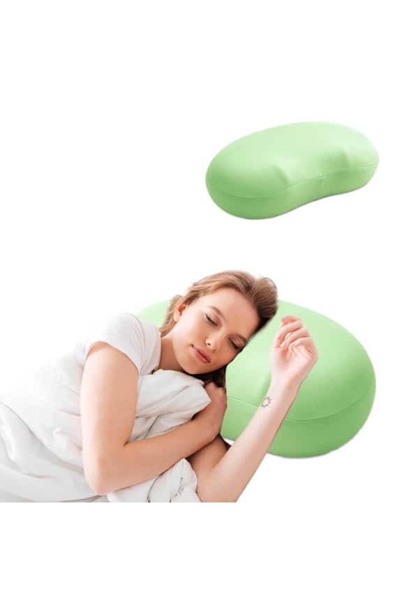 under $5 Memory Foam Pillow, Foam Sleeping Pillow, Slow Bounce Memory Pillow, Neck Support Comfort Pillow, Contoured Design for Back Stomach Side Sleepers, Bedroom Guest Room, Travel Couch