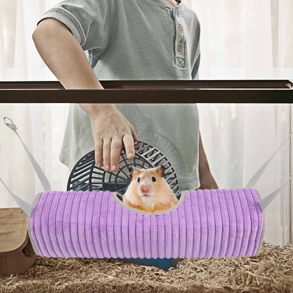 SSZMDLB under $5 Pet Hammock, Pet Sleeping Bag, Winter Insulation Hanging Hammock, Small Animal Supplies for Hamsters, Soft Comfortable Ferret Bed, Cage Accessory Decor