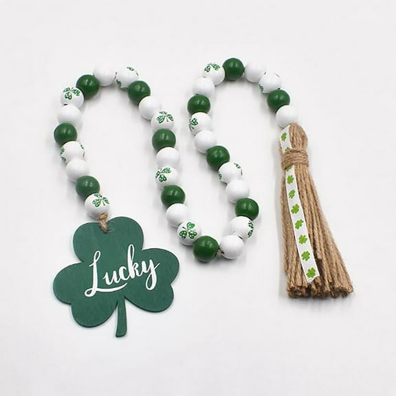 SSZMDLB under $5 Rope Tassel Beads, Rope Tassel Beading, Colorful Wooden Bead String for DIY, Home Holiday Decoration and Hanging Ornament, Christmas and Wedding Garland, Wall and Tree Decor