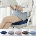thumbnail image 1 of SSZMDLB under $5 Seat Cushion, Memory Foam Chair Pad, Non Slip Universal Seat Cushion for Office Car and Home, Slow Rebound Cushion for Desk Chair Dining Chair and Back Support, 1 of 9