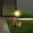 thumbnail image 1 of SSZMDLB under $5 Solar Garden Lights, Outdoor Yard Decor with LED Illumination, Resin Animal Figure for Pathway Patio Grass, Automatic Solar Powered Lights for Night Time Landscape, 1 of 6