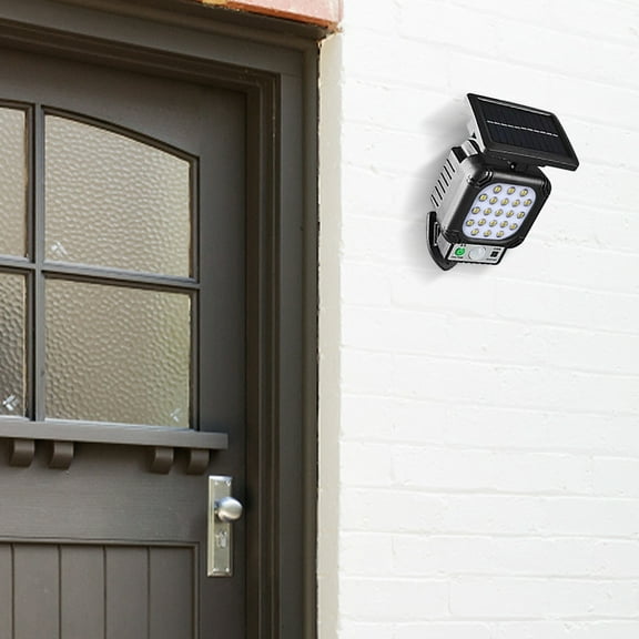 SSZMDLB under $5 Solar Lights Outdoor, Motion Sensor Solar Lights, Wall Security Lights, 3 Lighting Modes, IP65 Waterproof, PIR Motion Detection, Fence Yard Garden, Patio Front Door Lighting