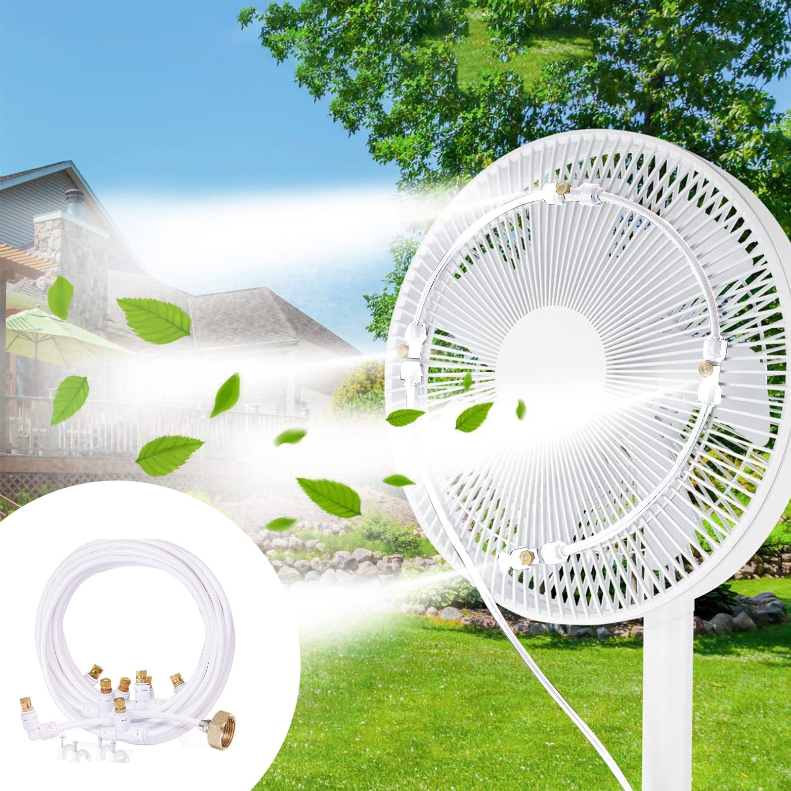 SSZMDLB under $5 Spray Hose, 6m Low Pressure Misting Hose for Watering ...