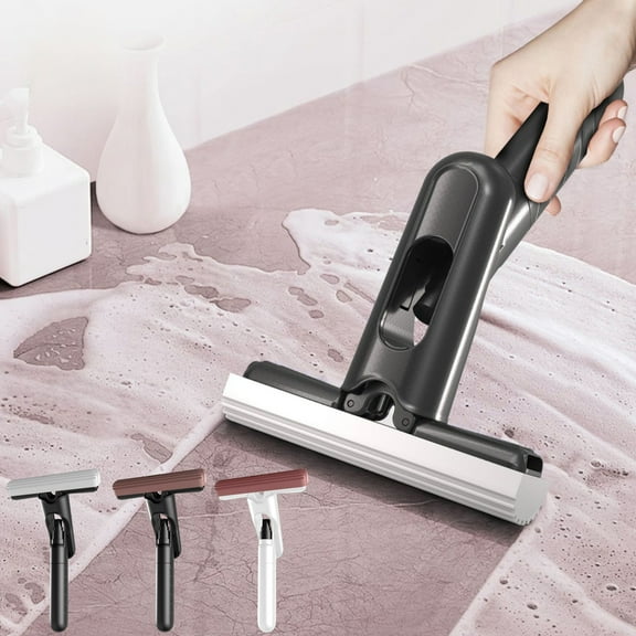 SSZMDLB under $5 Spray Mop Cleaner, Hand-Free Desktop Mini Wipe, Portable Scrubbing Tool for Kitchen Bathroom Glass Countertop Sink Window Car Interior Quick Cleaning