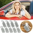thumbnail image 1 of SSZMDLB under $5 Stainless Steel Keychain, Engraved Message Gift for Graduation Drivers, Motivational Accessory for College Students, Military Personnel, Daily Use, 1 of 9