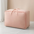 thumbnail image 1 of SSZMDLB under $5 Storage Bag for Blankets, Large Capacity Storage Bag, Clothes Organizer for Comforters Blankets, Thick Fabric Storage Bag with Window, Foldable Storage Container for Bedding, 1 of 3