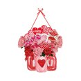 thumbnail image 1 of SSZMDLB under $5 Valentine's Day Door Hanger, Door Hanging Party Decor, Wall Hanging Sign for Wedding Celebration, Romantic Door Decor for Anniversary, Decorative Hanging for Party Home Decor, 1 of 1