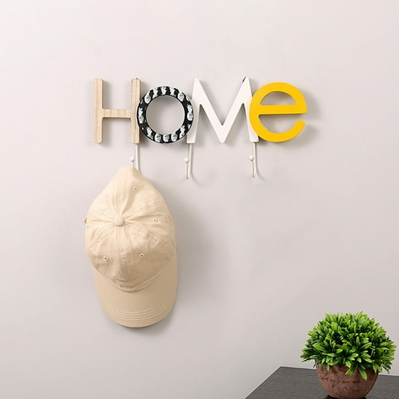 SSZMDLB under $5 Wall Hooks, Decorative Wall Hooks, Coat Rack Organizer, Key Holder Wall Mount, Hat Scarf Purse Hanger, Pet Leash Towel Storage, Living Room Bedroom Entryway Organization