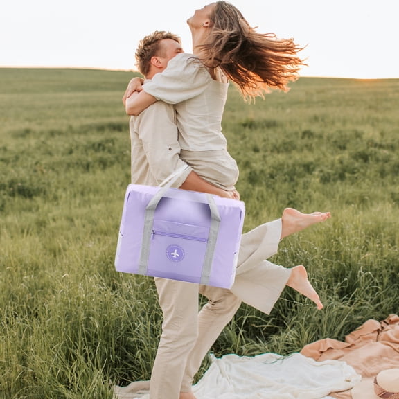 SSZMDLB under $5 Weekender Duffel Bag, Sports Gym Tote with Shoulder Strap, Travel Overnight Bag for Fitness Equipment, Workout Clothes, Swimming Gear, Short Trip, Casual Travel