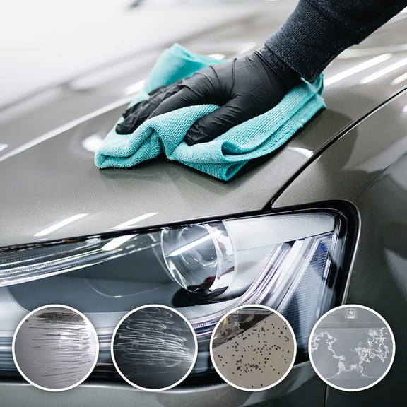 SSZMDLB Car Polish, Car Scratch Remover, Swirl Mark Polishing Cream, for Vehicle Paint Restoration, Easy Rub Application, Remove Light Scratches Oxidation, Restore Gloss Shine