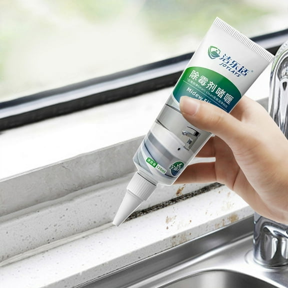 SSZMDLB Mold Remover Gel, Stain Remover for Washing Machine, Refrigerator, Bathroom Tile Grout, Shower Sealant, Kitchen Sink, Household Cleaning Gel for Home