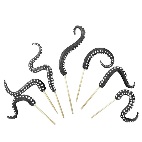 SSZMDLB Sea Monster Flower Pot Decor, Octopus Tentacles Bonsai Set, Resin Aquatic Plants Ornament for Succulents, Fish Tank Aquarium Decoration, Sea Themed Planter Accessories, Cthulhu Style Garden