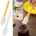 thumbnail image 1 of SSZMDLB under $5 2Pcs Mini Kitchen Spatula, Kitchen Scraper, Mini Spatula for Narrow Jars, Butter Cheese Spread Tool, Cupcake Frosting Baking Aid, 1 of 9