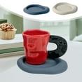 thumbnail image 1 of SSZMDLB under $5 Coaster, Cup Coaster, Heat Resistant Placemat for Table Desk, Silicone Drink Pad for Coffee Mug Glass, Non-Slip Protector, 1 of 9