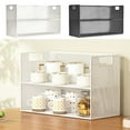 thumbnail image 1 of SSZMDLB under $5 Dining Table Organizer, Snack Shelf Desktop Organizer, Iron Shelf Kitchen Shelf, Living Room Cup Organizer, Two Layer Storage Rack, 1 of 7