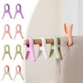 thumbnail image 1 of SSZMDLB under $5 Plastic Clothespins Windproof Laundry Clips, Non-Slip Heavy Duty Pins for Outdoor Indoor Drying, Fixing Securing Large Items, 1 of 9