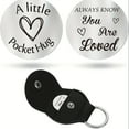 thumbnail image 1 of SSZMDLB under $5 Pocket Hug Token, Metal Keychain, Emotional Gift Item with Unique Designs for Loved Ones, Family Friends, Special Occasions, 1 of 1