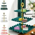 thumbnail image 1 of SSZMDLB under $5 Serving Tray Stand Set, Multi Tier Dessert Stand for Candy Fruit Snacks, Party Platter for Wedding Birthday Holiday Event, 1 of 9