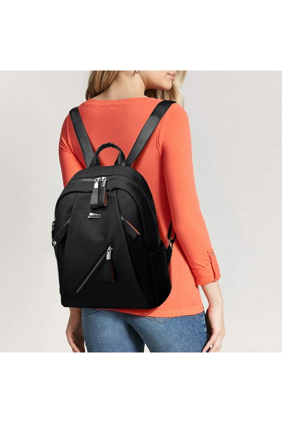 under $5 Shoulder Bag for Women, Fashion Backpack Purse, Street Style Bookbag for School, College, Work Commute, and Daily Errand Carryall