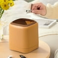 thumbnail image 1 of SSZMDLB under $5 Small Trash Can Bin for Desktop Bathroom Bedroom Office Mini Wastebasket without Lid Countertop, 1 of 6