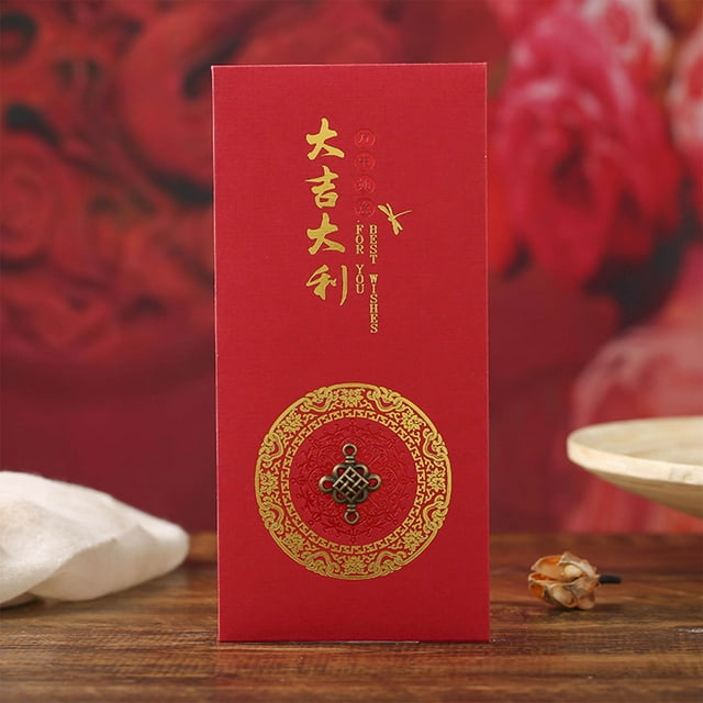 10pcs Chinese New Year Red Envelopes 2025 Snake Red Packet, 6