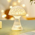 thumbnail image 1 of SShop New Colorful Mushrooms Lamp, Mushrooms Lamps for Bedrooms Nightstand, Healing Series LED Nightlight, Dormitory Bedroom Bedhead Light Ornament, 2024 Christmas Gifts for Kids, White, 1 of 5