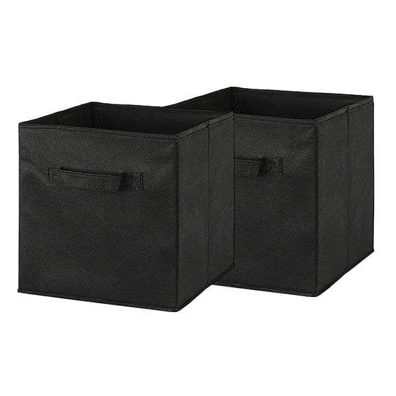 SSyao Bookshelf Cube Storage Shelves Rack Organizer Bookcase DIY Cabinet Home Office, Only 2pcs Storage Bin