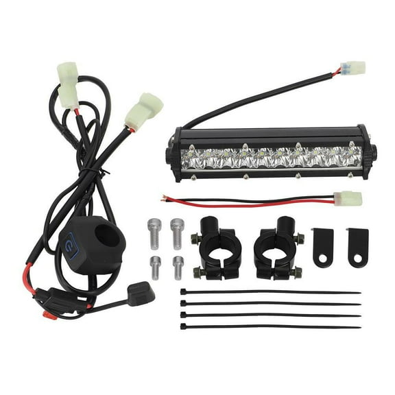 SSyao For KLX110 & CRF110 Pitbike Plug and Play LED Headlight Light Bar Switch Kit