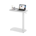 thumbnail image 1 of SSyao L-Shaped Height Adjustable Standing Desk – Ergonomic Home Office Desk for Comfortable Sitting & Standing Work,White, 1 of 13