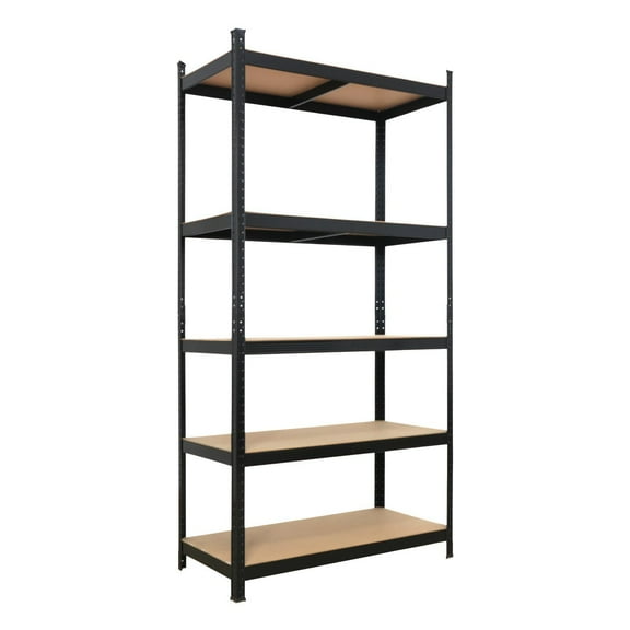 SSyao Storage Rack 27"W x 59"H x 12"D 5-Tier Shelf Steel Freestanding Garage Shelving