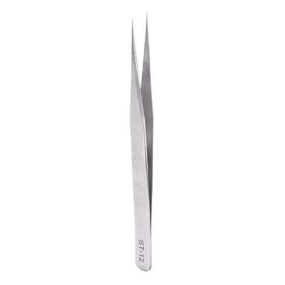 ST-12 Precision Tweezers 135mm Pointed Anti-corrosion Stainless Steel Craft Professional Tweezer