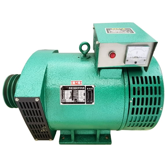 ST-15 220V SinglePhase Pure Copper Diesel Generator with Carbon Brush 15KW