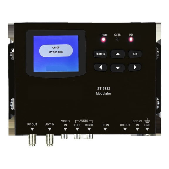 ST-7632DVB-C DVB-T ISDB-T Modulator Star Finder ,Easy to Use