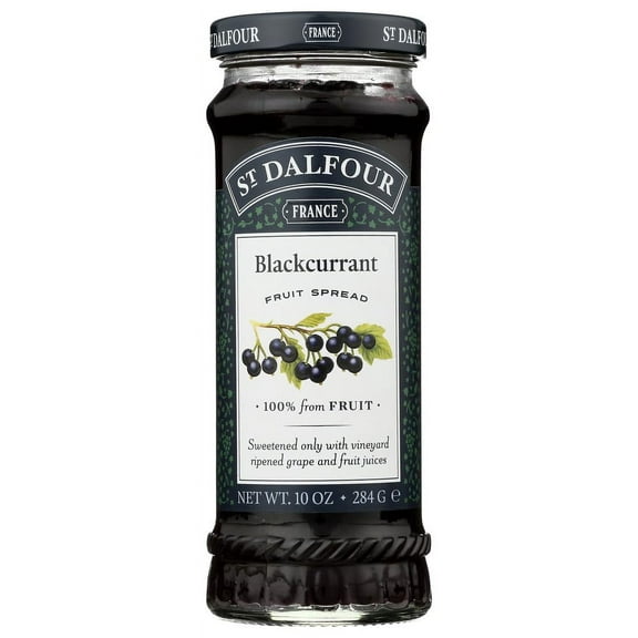 ST DALFOUR CONSERVE BLCK CURRANT, 10 OZ, PK- 6