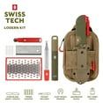 thumbnail image 1 of Swiss Tech Fixed Blade Kit, 6 Piece, Campfire, Camping Essentials Set, 1 of 19