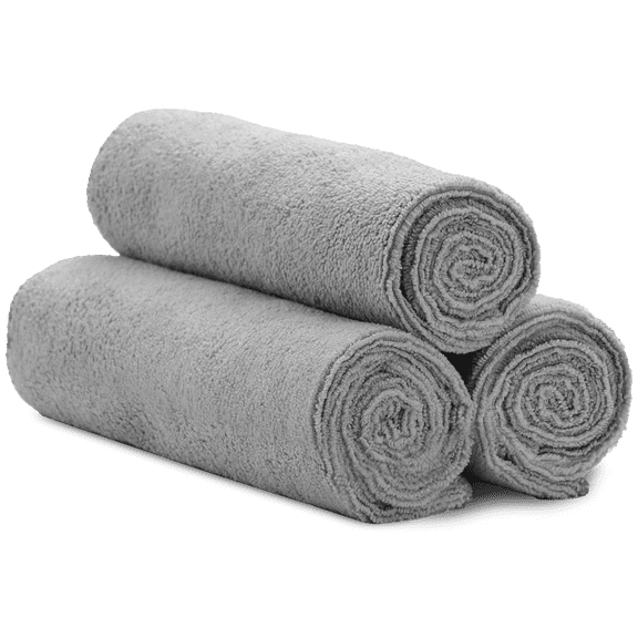 S&T INC. Microfiber Gym Towels, Yoga Towel for Home and Gym Bag, 16 Inch x 27 Inch, 3 Pack