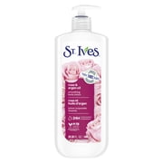 St. Ives Rose & Argan Oil Hand & Body Lotion, Smoothing Body Care for Dry Skin, 20.28 fl oz